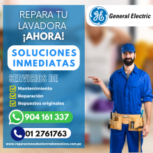 Rápidos General Electric 904161337 Reparación de Lavadoras LURIGANCHO 